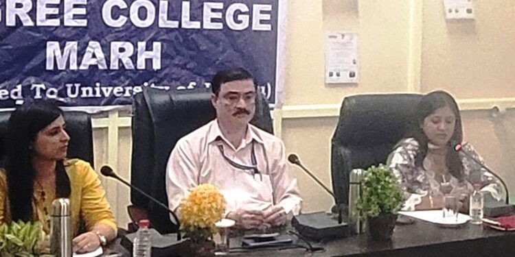 GDC Marh organizes 2- days online workshop