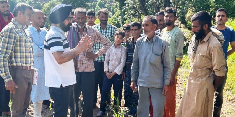 Awareness campaign launched in District Udhampur to combat Fall Army Worm Threat