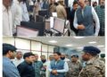 Div Com visits Integrated Control & Command Centre, HMT Srinagar
