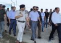 Shri Amarnath ji Yatra 2024: Div Com inspects arrangements at Yatri facilitation Centre Lakhanpur Also inspects status of National Highway from Jammu to Lakhanpur