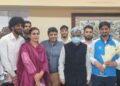 Chief Secretary meets Paralympian Amir Ahmed; star Footballers of J&K