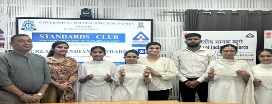 Standard Writing Competition held at Govt Polytechnic for Women Jammu