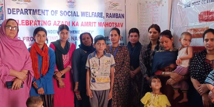 SWD Ramban holds awareness on functionalities of various schemes at Chanderkote