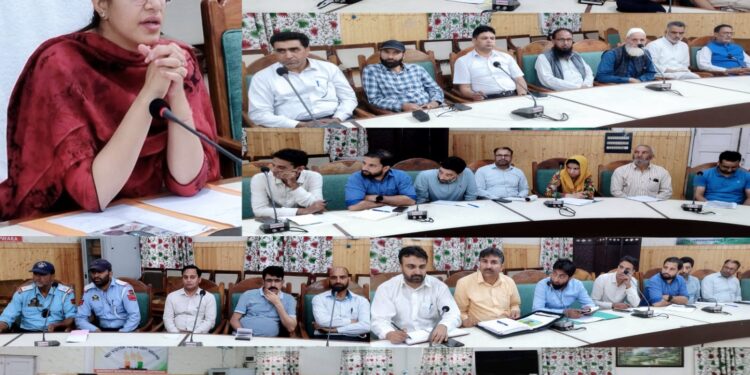 DC Kupwara reviews arrangements for upcoming festival of Eid-ul-Adha