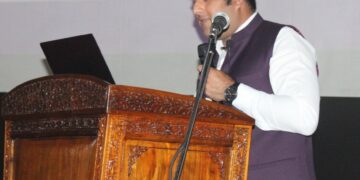Burhan Hussain delivers Talk at NCC Camp, JAK LI RC Campus in Rangreth