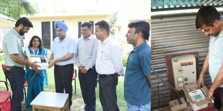 Director Agriculture inaugurates Jalprayah Autotech Pump Controller