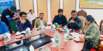 Secretary RDD assesses sanitation facilities for SANJY-2024 at Chandanwari, Nunwan