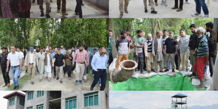 DC Bandipora conducts extensive Field Tour of Bandipora & Sumbal Areas