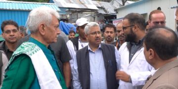 Shri Amarnath Ji Yatra 2024: Lt Governor inspects arrangements made for pilgrims at Chandanwari base camp
