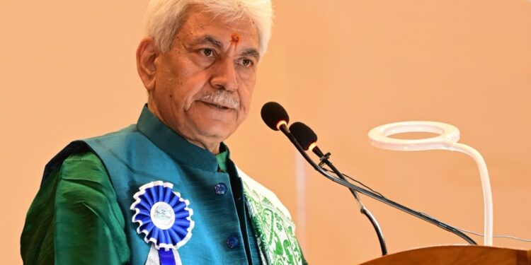Lt Governor inaugurates SKUAST Kashmir’s key infrastructure projects, launches new academic programmes We are committed to secure the future of 70% population dependent on agriculture and allied sectors: LG Sinha