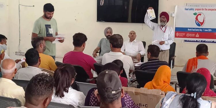 Food Safety Awareness Program held at Vijaypur to mark World Food Safety Day