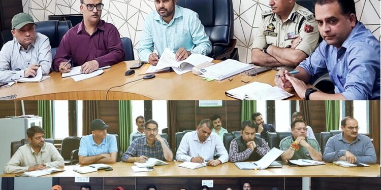 Kishtwar Admin starts arrangements for Shree Hudh Mata yatra & Shree Singhasani Mata Yatra