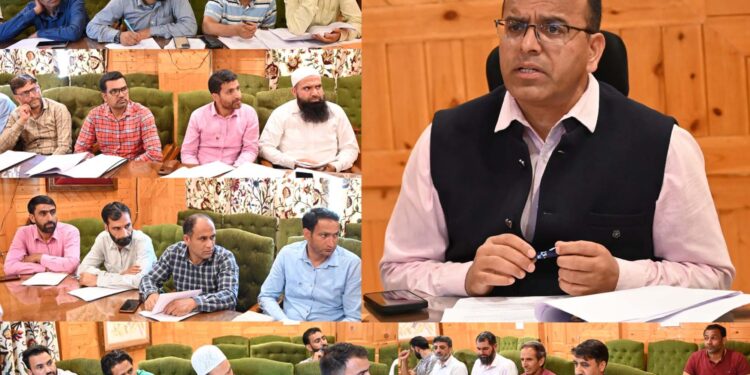 Preparatory Meeting for upcoming JKSSB Examinations held at Shopian
