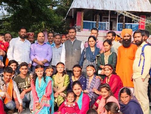 Annual Chandi Mata Yatra reaches Dudu Basantgarh