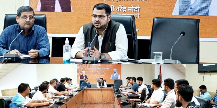 Deputy Commissioner Poonch reviews progress on PMGSY projects