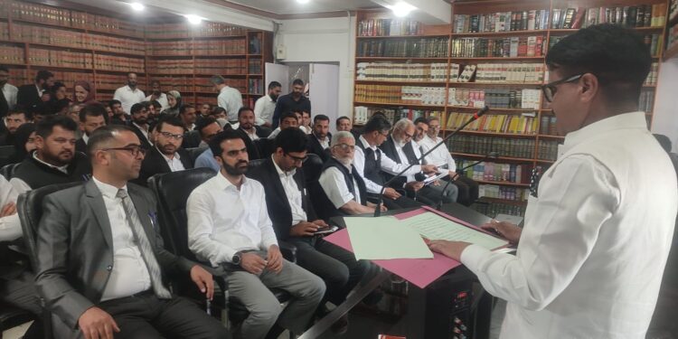 District Judiciary Budgam & District Legal Services Authority host CTP on 03 New Criminal Laws