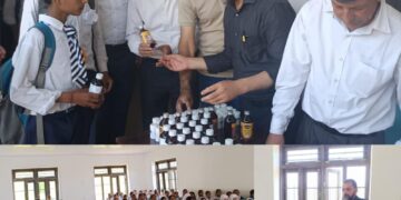 AYUSH department Ramban organizes Yoga Camp at GHSS Sanasar