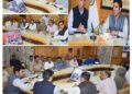 Div Com reviews arrangements for holy month of Muharram ul Haram