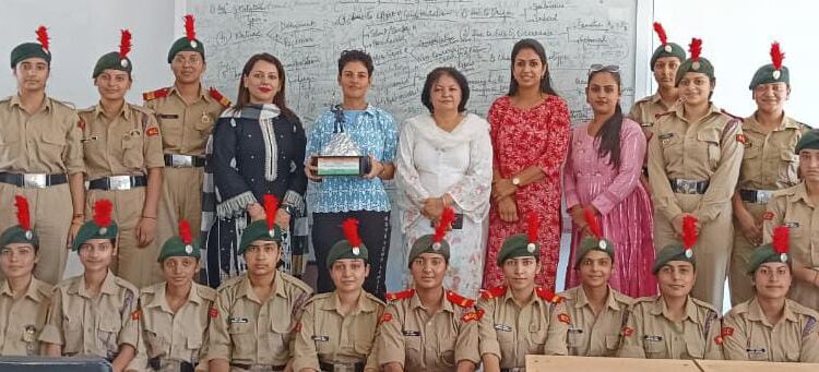 Former NCC Cadet now Flying Officer in IAF: Inspires Cadets at GCW Udhampur