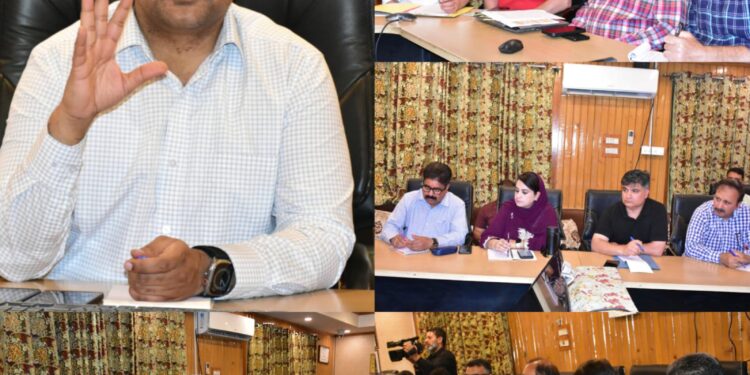 Commissioner SMC reviews preparations for Mela Kheer Bhawani & Eid-ul-Adha celebrations