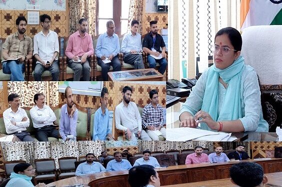 DC Kupwara reviews arrangements for celebration of International Yoga Day