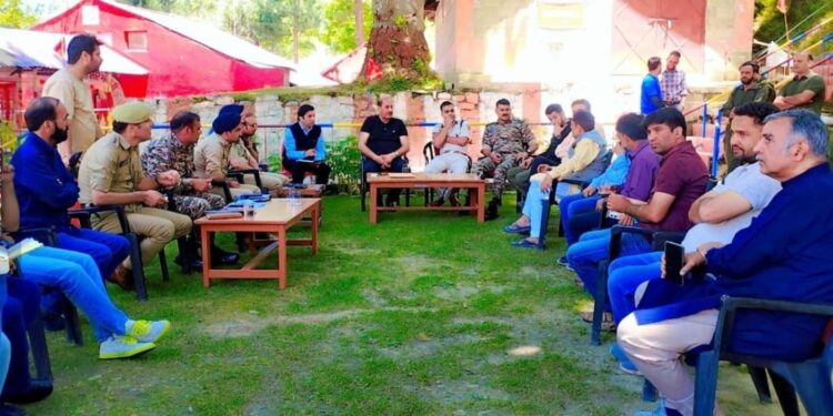 Arrangements for celebration of Kheer Bawani reviewed at Tikker