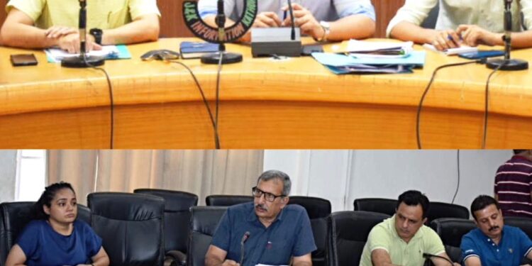 DC Kathua discusses anti-flood measures