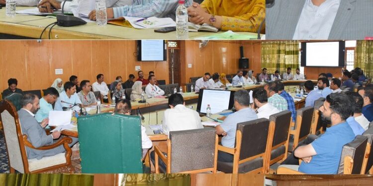 DC Pulwama chairs quarterly DLRC meeting to assess & review performance of Banks
