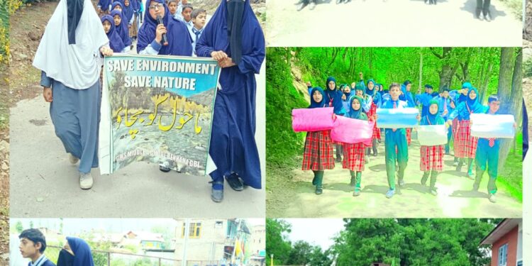 YSS Ganderbal organizes Environmental Awareness rallies
