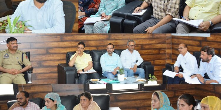DC Doda reviews functioning of Juvenile Justice Board, Child Welfare Committee