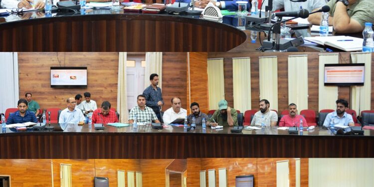 DC Doda chairs DLCC review meeting to curb Tobacco use in District