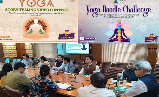 CS launches competitions on MyGov portal to mark ‘International Yoga Day’