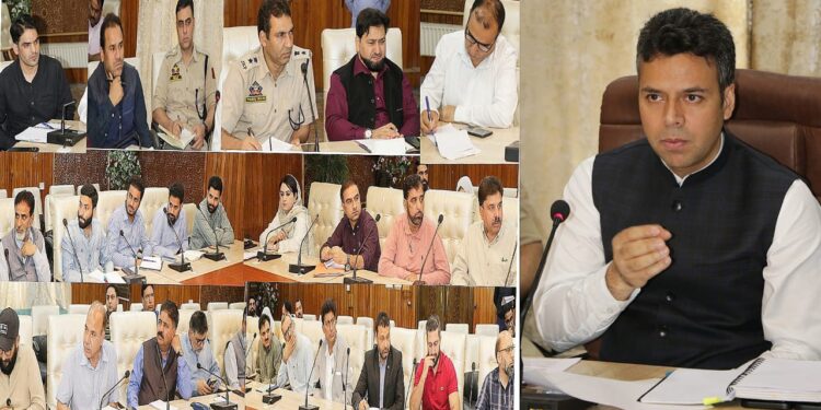 DC Srinagar finalizes arrangements for auspicious festival of Eid-ul-Adha