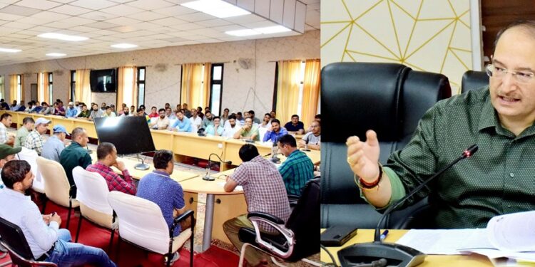 SSR -2024: Training imparted to BLOs, Supervisors of District Kishtwar