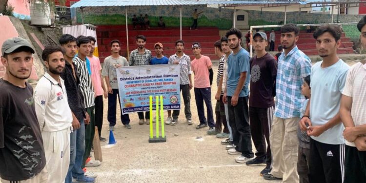 Empowering Youth through Sports –Social Welfare Department Ramban tees off strategic Initiative