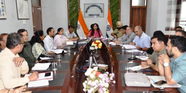 DC Udhampur chairs NCORD meeting to combat Drug menace