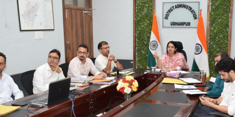 DC Udhampur reviews revision of PDA Master Plan