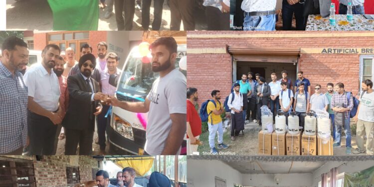 MD, Dairy Development visits Bandipora, inaugurates Milking Vans & Satellite Heifer projects