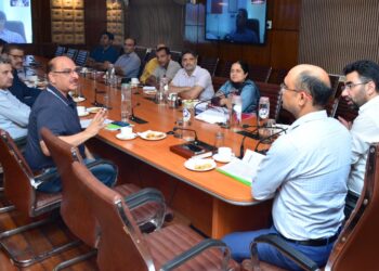 Bhupinder, Dr Abid hold joint review on progress of additional block at Bone & Joint Hospital Sgr