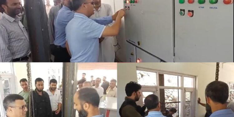 DC Bandipora visits Ajas, inaugurates Water Supply Scheme at Matipora