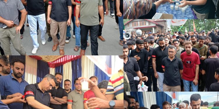 Muharram-2024: DC Bandipora participates in Mourning Procession at Sumbal