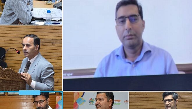 Secy RDD inaugurates workshop on ‘Panchayat Development Plan & MGNREGA Convergence’ in Srinagar