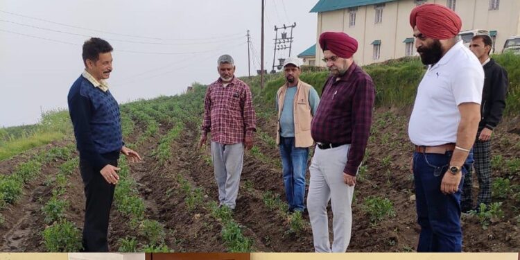 Director Agriculture Jammu concludes extensive 2-day tour of Ramban District