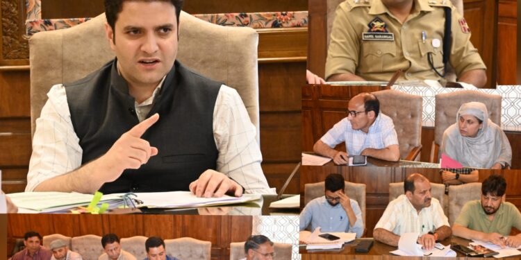 DC Kulgam chairs District Road Safety Committee meeting