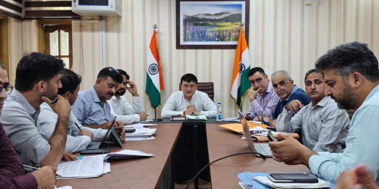 DC B’la takes review of developmental works under R&B sector