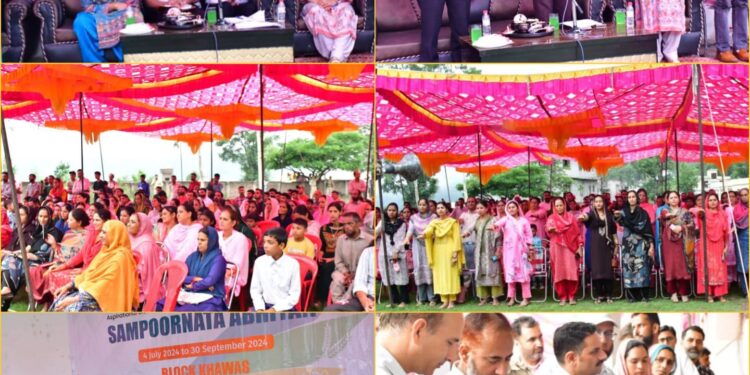 Sampoornata Abhiyan launched in Aspirational Block Khawas