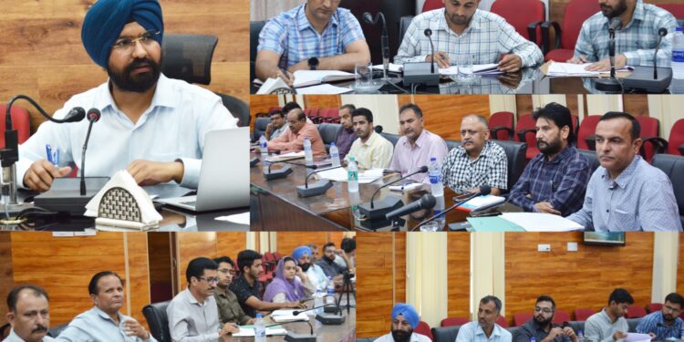 DDC Doda discusses Convergence Plan of MGNREGA