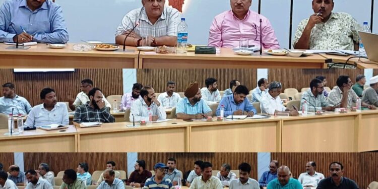 DDC Reasi reviews functioning of School Education Department in Reasi