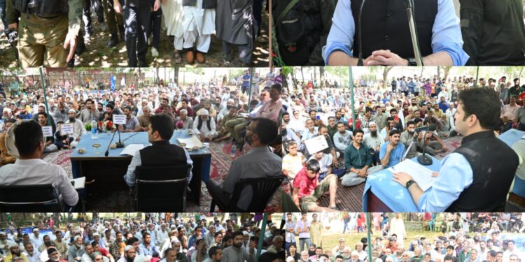 DC Kulgam conducts Public durbar at village Chowgam