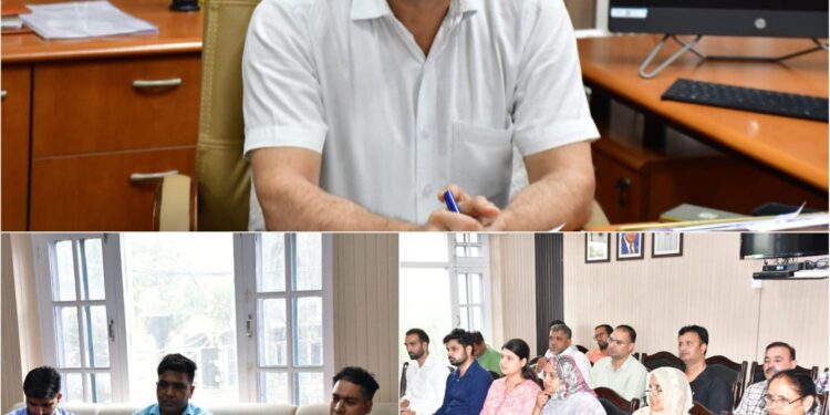 DC Rajouri reviews functioning of Social Welfare & ICDS Department